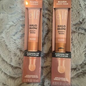 Two e.l.f. Halo Glow Blush Beauty Wands ~ Candlelit & Magic Hour ~ NIB